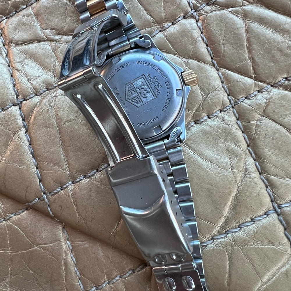 Tag Heuer Silver and Gold Women's Watch - Picture 9 of 17